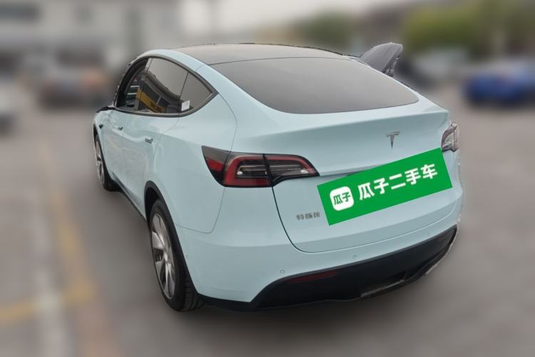 Used Tesla Model Y 2022 Revised Version Rear-Wheel Drive Rear Left 45 Deg