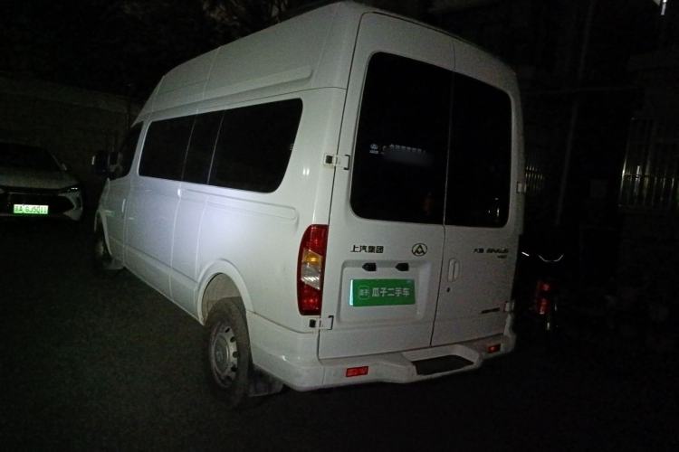 Used SAIC MAXUS Xintu V80 2017 2.5T 5-Speed Manual Aoyuntong National V Standard Long Wheelbase High-Roof 6-10 Seater Rear Left 45 Deg