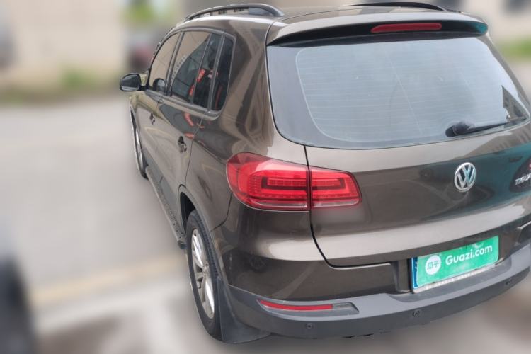 Used Volkswagen Tiguan 2015 1.8TSI Automatic Two-Wheel Drive Comfort Edition Rear Left 45 Deg