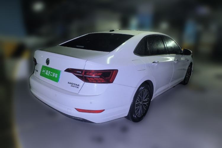 Used Volkswagen Sagitar 2020 280TSI DSG Comfort Version China VI Standard Rear Right 45 Deg
