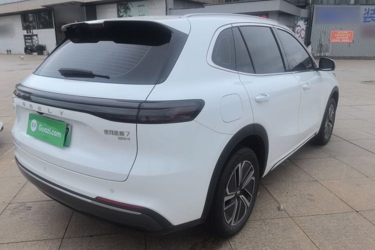 Used Geely Galaxy Xingjian 7 EM-i 2025 120km Launch+ Version Rear Right 45 Deg