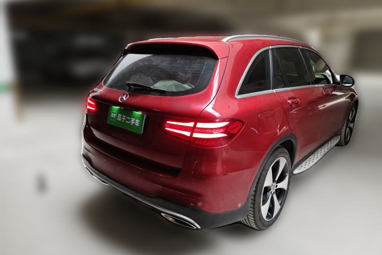 Used Mercedes-Benz GLC 2018 GLC 300 4MATIC Sport Edition Rear Right 45 Deg