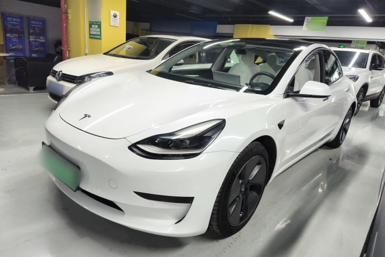 Used Tesla Model 3 2021 Revised Version Standard Range Rear-Wheel Drive Upgraded Edition 3D1