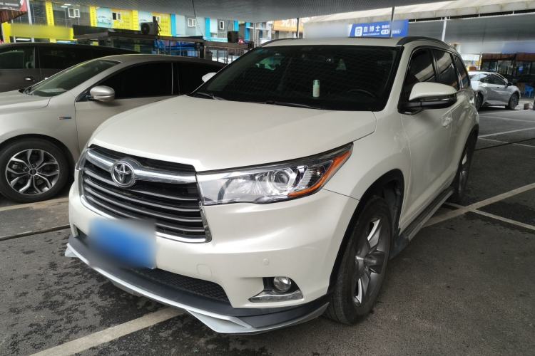 Used Toyota Highlander 2017 2.0T Four-Wheel Drive Luxury Edition 7 Seats