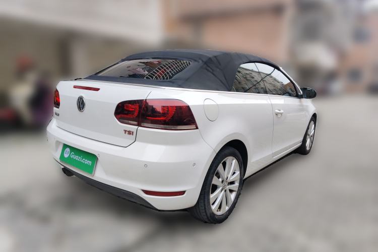 Used Volkswagen Golf 2012 1.4TSI Luxury Convertible Edition Rear Right 45 Deg