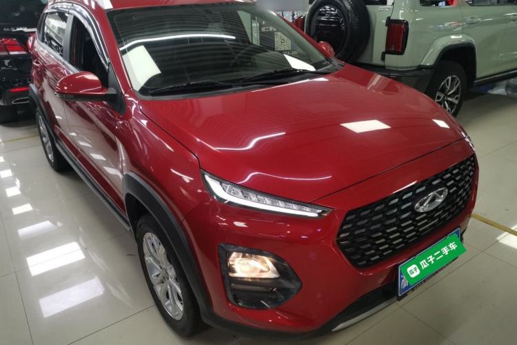 Used Chery Tiggo 3X 2021 PLUS 1.5L CVT Thrilling Red Date Edition Front Right 45 Deg