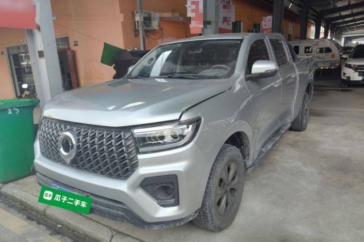 Used Great Wall Poer 2023 2.0T Commercial Version Automatic Diesel 4x4 Elite Long-Box GW4D20M