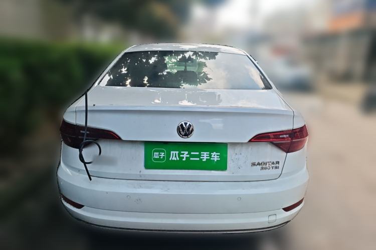 Used Volkswagen Sagitar 2019 280TSI DSG Comfort Version China VI Standard Rear