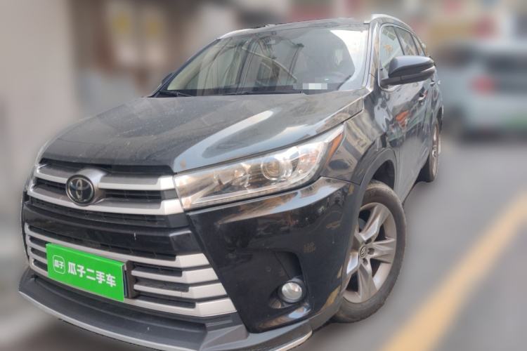 Used Toyota Highlander 2018 2.0T Four-Wheel Drive Luxury Version 7 Seats China VI Standard