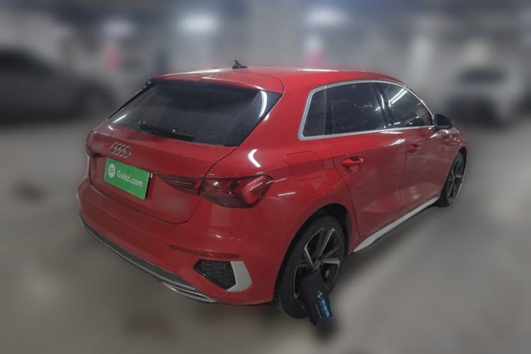 Used Audi A3 2021 Sportback 35 TFSI Fashionable Sports Model Rear Right 45 Deg