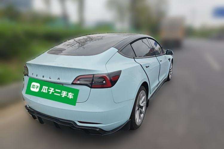 Used Tesla Model 3 2022 Rear-Wheel-Drive Version Rear Right 45 Deg