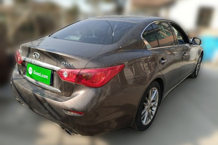 Used Infiniti Q50L 2016 2.0T Ambition Edition Rear Right 45 Deg