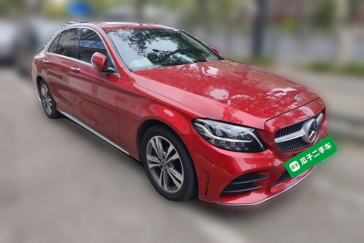 Used Mercedes-Benz C-Class 2019 C 180 L Fashion Edition Sport Version Front Right 45 Deg