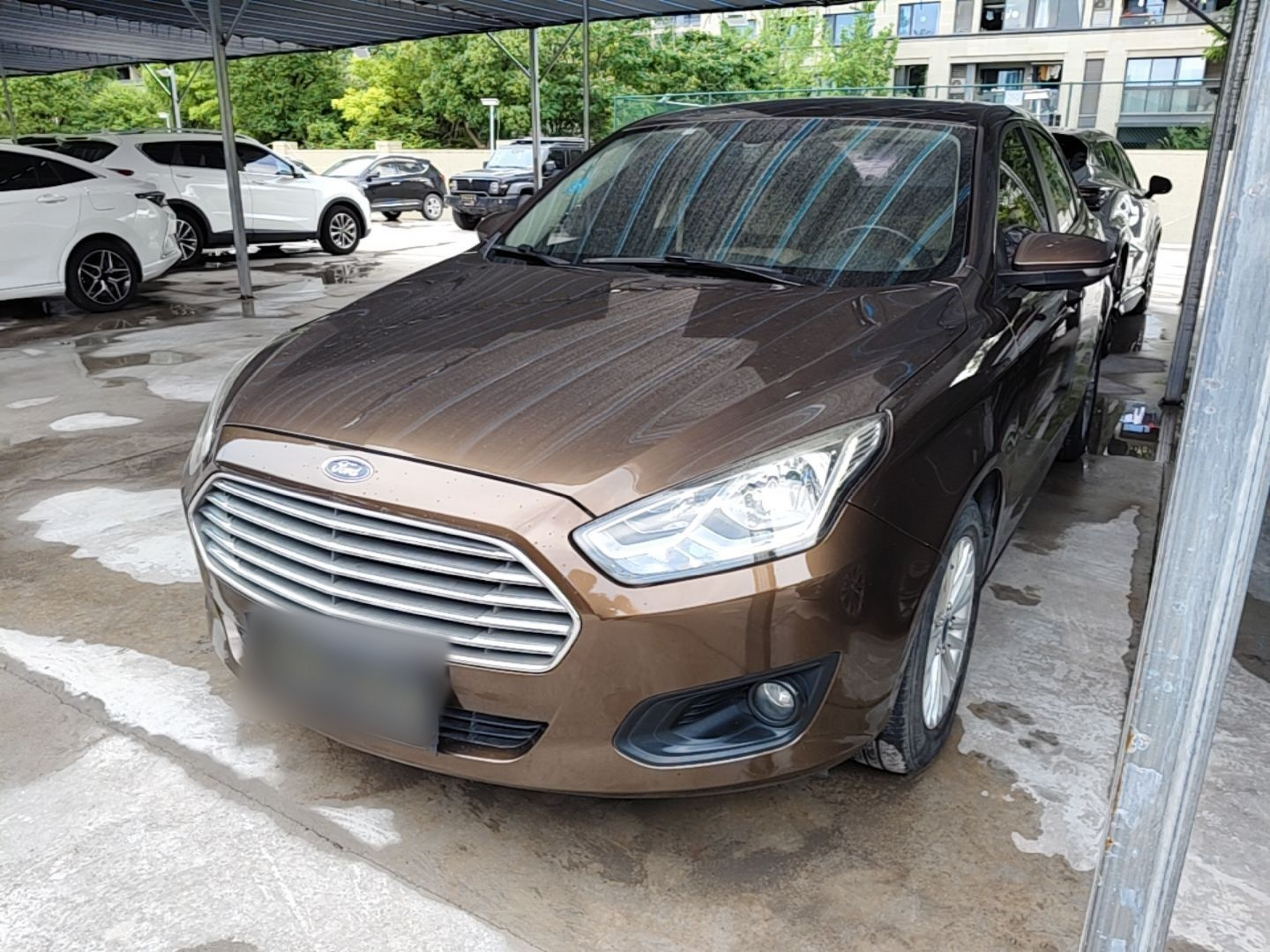 Under Front Bumper