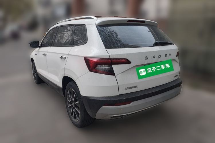 Used Skoda Karoq 2020 TSI280 Smart Drive Technology Edition China VI Rear Left 45 Deg