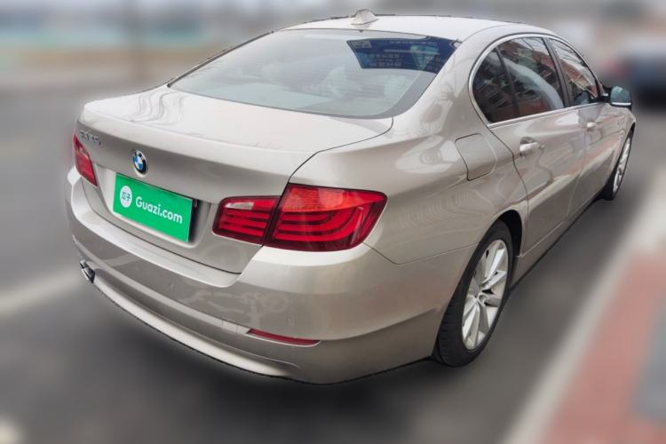 Used BMW 5 Series 2013 530Li Leading Model Rear Right 45 Deg