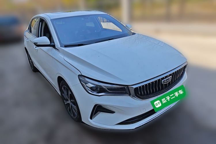 Used Geely Auto Emgrand 2023 4th Generation Champion Edition 1.5L CVT Flagship Model Front Right 45 Deg