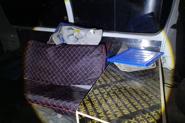 Used Jinbei Hiace 2014 2.0L 5th Generation Kuaiyunwang Business Version 4G21B Left Rear Seat