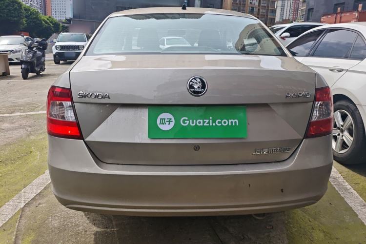 Used Skoda Rapid 2016 1.4L Manual Front-Wheel Drive Model Rear
