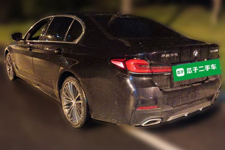 Used BMW 5 Series 2023 530Li Leading Model M Sport Package Rear Left 45 Deg