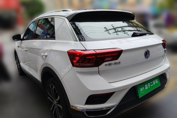 Used Volkswagen T-ROC 2019 280TSI DSG Four-Wheel Drive Luxury Version China V Standard Rear Left 45 Deg