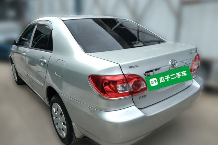 Used Toyota Corolla EX 2011 1.6L Manual Classic Edition Rear Left 45 Deg