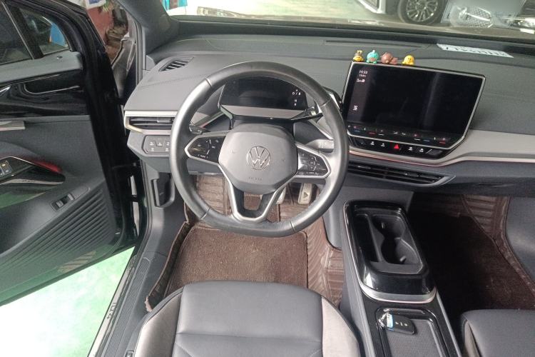 Used Volkswagen ID.4 CROZZ 2021 Long-Range Lite PRO Two-Wheel Drive Version Steering Wheel