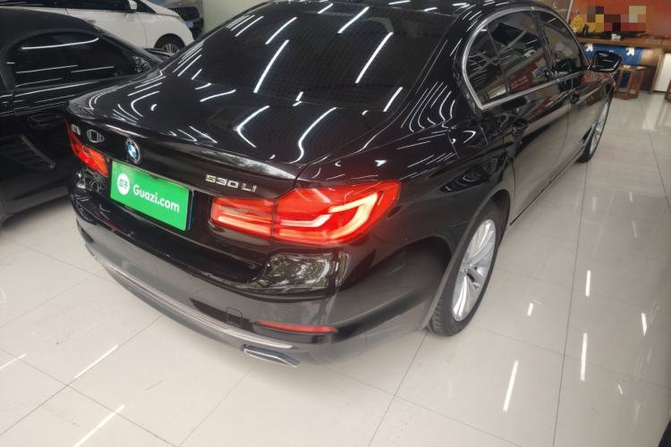 Used BMW 5 Series 2020 530Li Leading Edition Luxury Package Rear Right 45 Deg