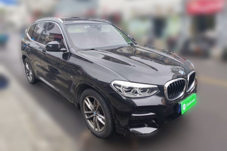 Used BMW X3 2021 xDrive25i M Sport Package Front Right 45 Deg