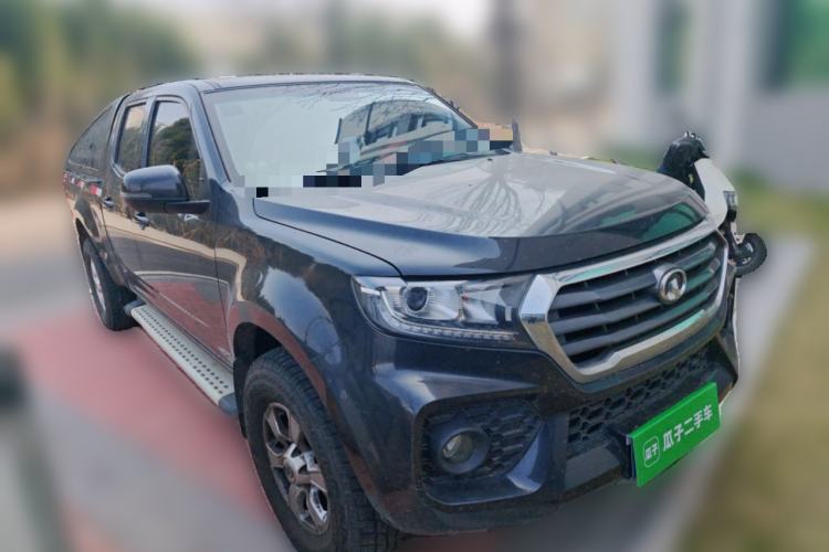 Used Great Wall Wingle 7 2019 2.0T Diesel Two-Wheel Drive Navigation Version China VI Standard Big Double Cab GW4D20M