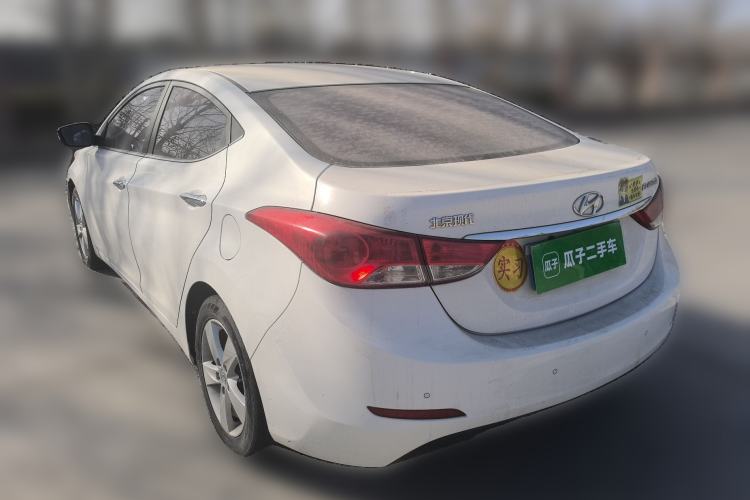 Used Hyundai Elantra (5th Generation / Langdong) 2013 1.6L Automatic Leading Model Rear Left 45 Deg