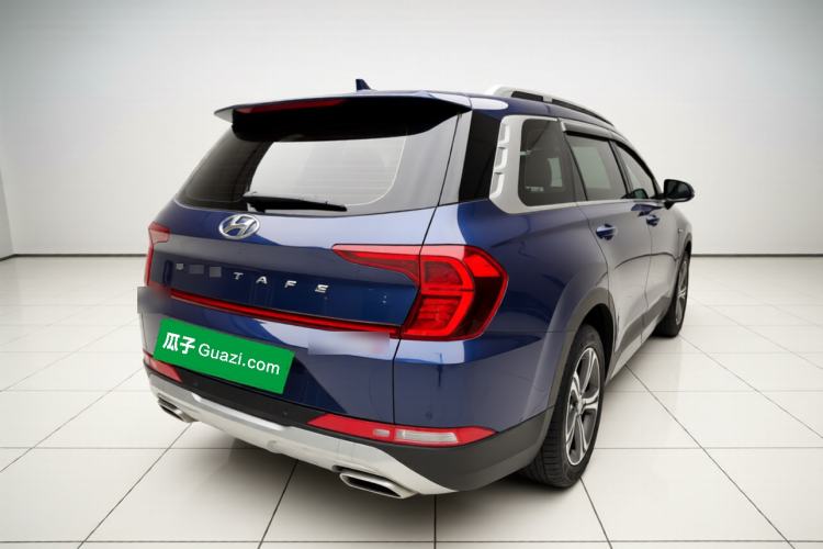 Used Hyundai Santa Fe 2020 380 TGDi Automatic All-Wheel Drive DLX HTRAC Prestige PLUS Rear Right 45 Deg