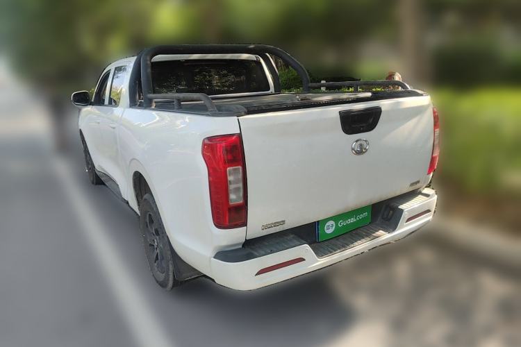 Used Great Wall Poer 2021 2.0T Commercial Version Automatic Diesel Two-Wheel Drive Elite Trim with Long Bed – GW4D20M Rear Left 45 Deg