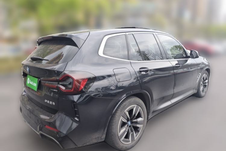 Used BMW iX3 2023 Leading Model Rear Right 45 Deg