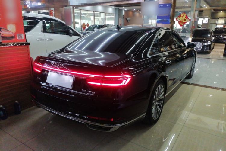 Used Audi A8 2019 Facelifted Plus A8L 50 TFSI quattro Comfort Version Rear Right 45 Deg