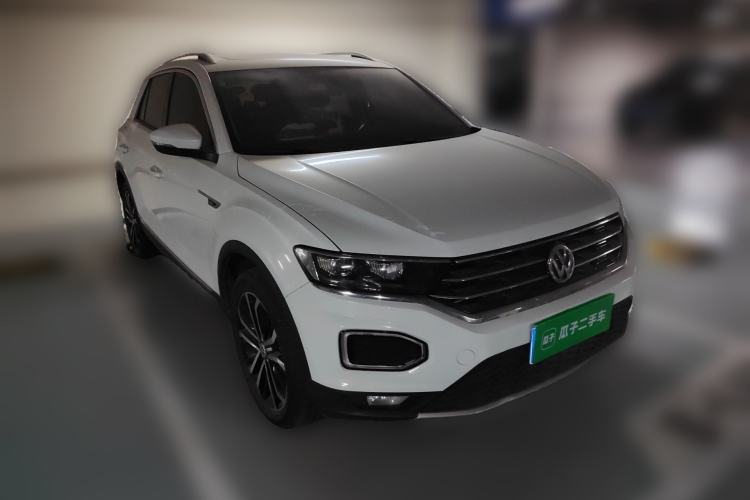 Used Volkswagen T-ROC 2018 280TSI DSG Two-Wheel-Drive Comfort Version China V Standard Front Right 45 Deg