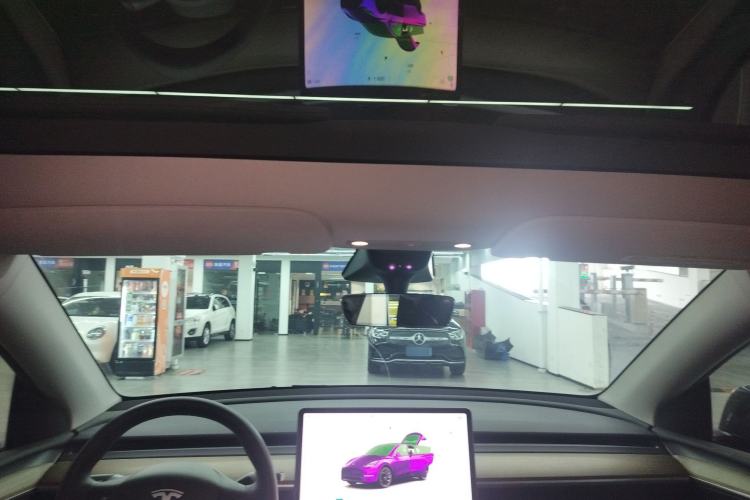 Used Tesla Model Y 2022 Rear-Wheel-Drive Version Headliner