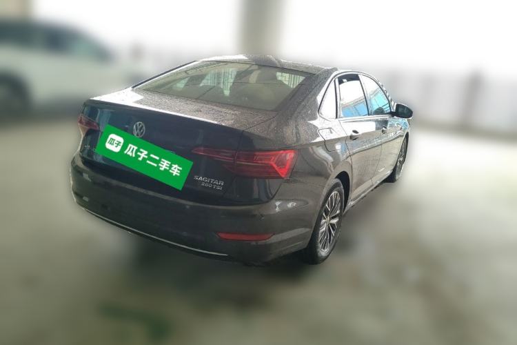 Used Volkswagen Sagitar 2019 280TSI DSG Comfort Version China VI Standard Rear Right 45 Deg