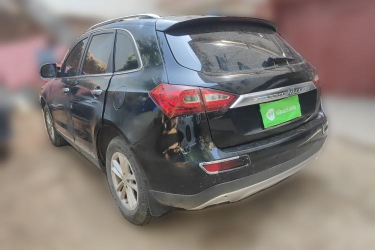 Used Zotye T600 2014 1.5T Manual Flagship Version Rear Left 45 Deg