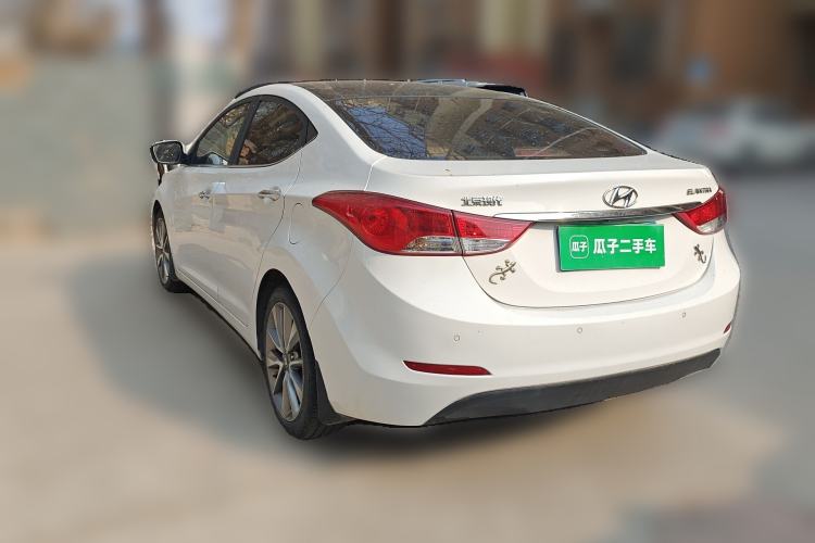 Used Hyundai Elantra (5th Generation / Langdong) 2013 1.6L Automatic Leading Model Rear Left 45 Deg