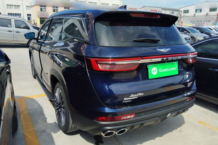 Used JETOUR X90 2023 Zilong 2.0T DCT Changsheng Edition 5-seater Rear Left 45 Deg