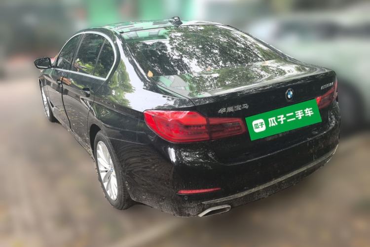 Used BMW 5 Series 2020 530Li Leading Edition Luxury Package Rear Left 45 Deg