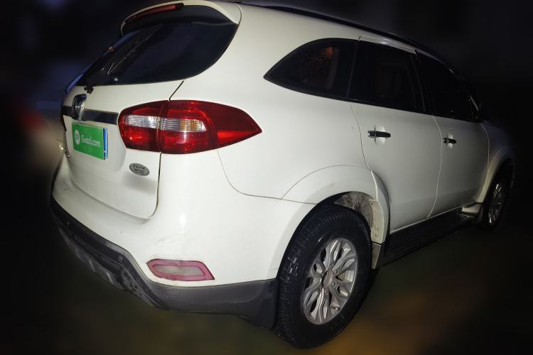 Used JMC Yusheng S350 2013 2.4T Automatic 2WD Diesel Luxury Edition 5 Seats Rear Right 45 Deg