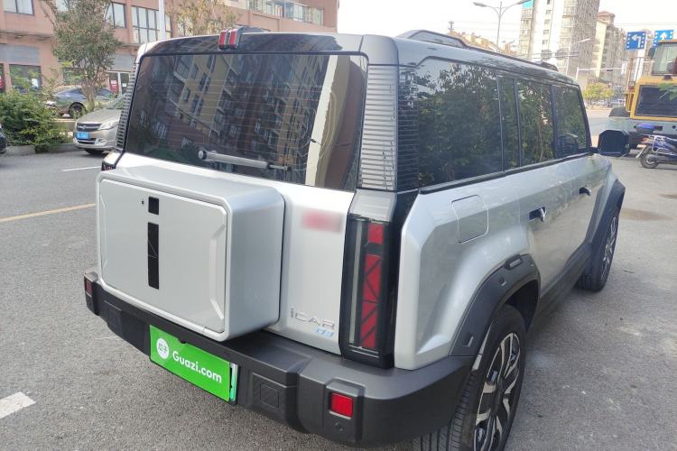 Used iCAR 03 2024 501km Four-wheel Drive Long-Range Advanced Version Rear Right 45 Deg