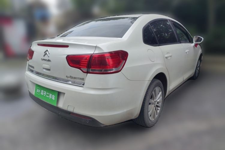 Used Citroen C-Quatre 2014 VTS Version 1.6L Manual - Premium Model Rear Right 45 Deg