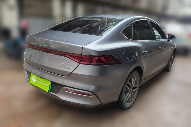 Used BYD Qin PLUS 2021 DM-i 55KM Flagship Model Rear Right 45 Deg