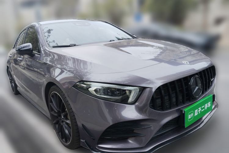 Used Mercedes-Benz A AMG 2023 AMG A 35 L 4MATIC Front Right 45 Deg