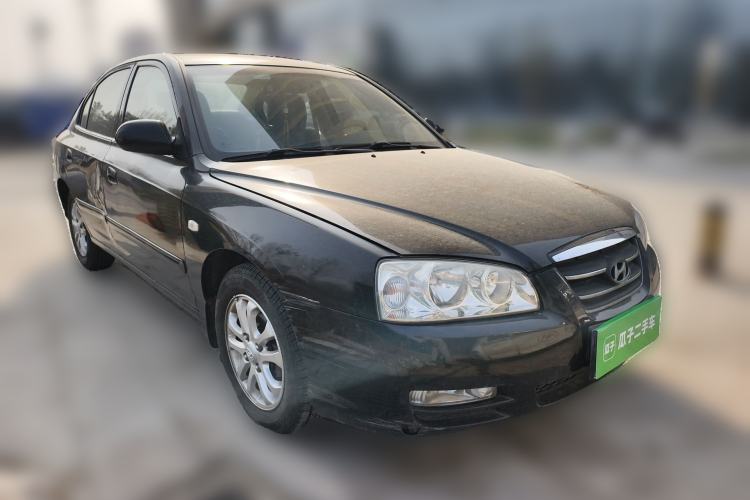 Used Hyundai Elantra 2007 1.6L Manual Comfort Model Front Right 45 Deg