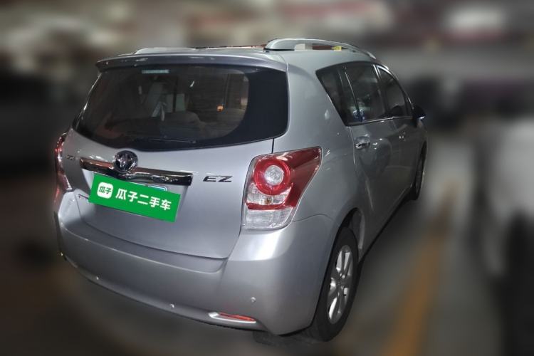 Used Toyota Verso 2014 Starlight 180E CVT Elite Edition Rear Right 45 Deg