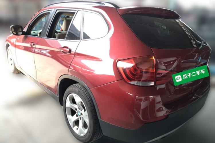 Used BMW X1 2010 sDrive18i Luxury Model Rear Left 45 Deg